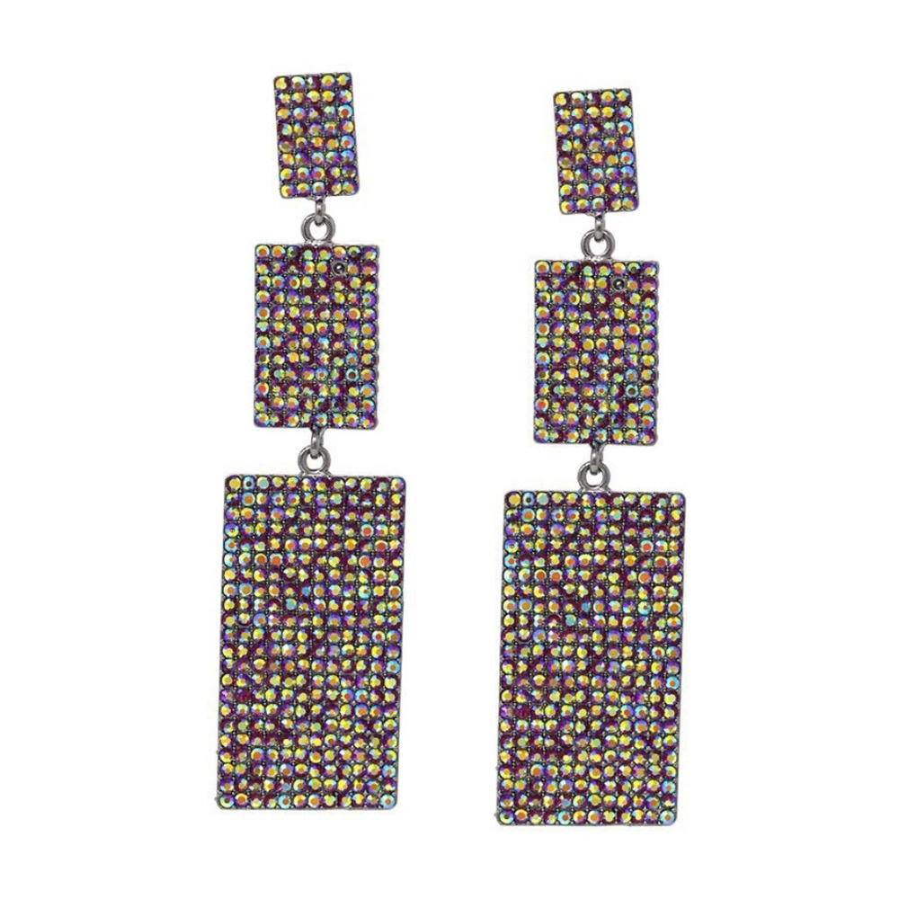 Rectangle Drop Earrings